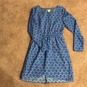 J.Crew Blue Work Dress